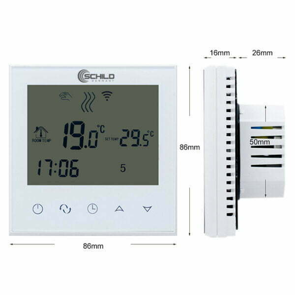 sterownik regulator temperatury pokojowej schild ep21 wifi