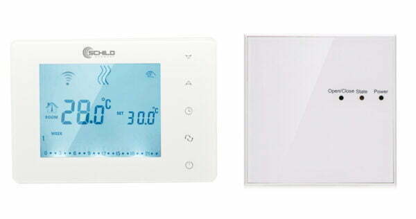 Bezprzewodowy termostat gazowy Schild 306X regulator temperatury pokojowej