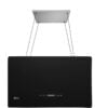 Okap kuchenny wyspowy wiszący 60cm czarny 532m3/h SCHILD GH600