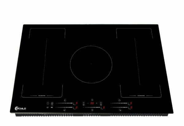 Płyta indukcyjna Schild 770SFI 7200W booster 5 stref grzewczych/ ŁĄCZONE POLA 77cm / GRILL/ Barbecue