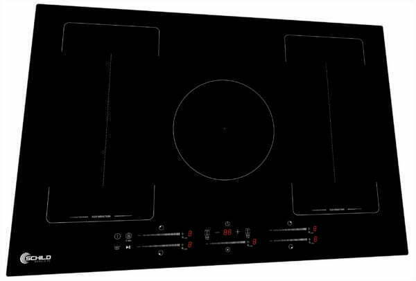 Płyta indukcyjna Schild 770SFI 7200W booster 5 stref grzewczych/ ŁĄCZONE POLA 77cm / GRILL/ Barbecue