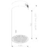 Okap kuchenny wyspowy Schild 359BX tuba kuchenny cylinder czarny